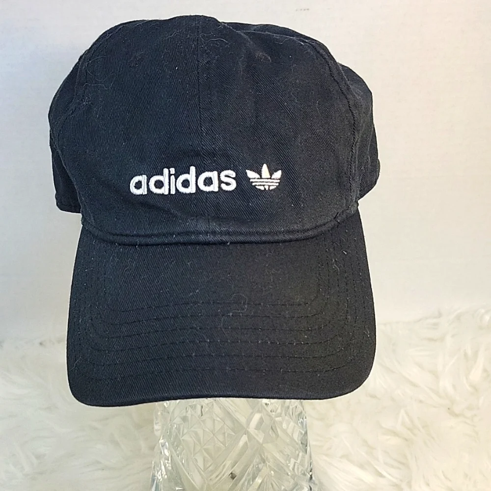ADIDAS Black and White Hat‎